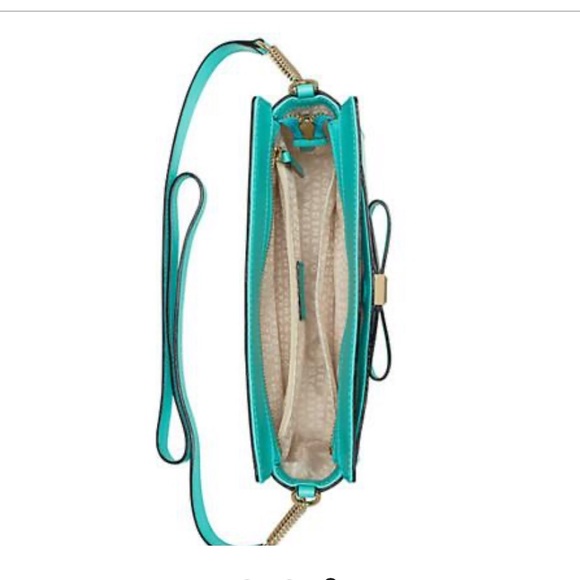 Kate Spade Angelica Crossbody Purse Tiffany Blue - Picture 4 of 11